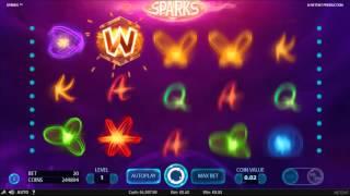 Sparks slot from NetEnt - Gameplay