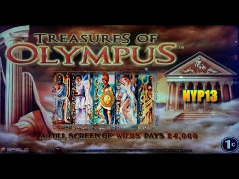 Spielo | Treasures of Olympus MAX BET Slot Bonus BIG WIN
