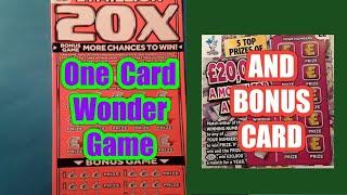 20X Orange Scratchcard...and Bonus Cards.......One Card Wonder Game..mmmmmmMMM