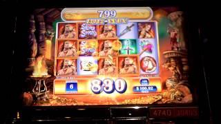 Silver Sword slot machine bonus win at Parx Casino