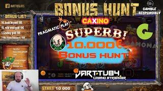 10 000€ Bonus Hunt!! Big Wins!! 15 Slot Bonuses!!