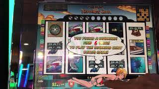 "THE HUNT FOR NEPTUNES GOLD"  .05 VGT SLOTS Red Spin Bingo Pattern Wins Choctaw Casino