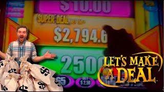 SDGuy Makes One Hell of an AMAZING DEAL!!!! LIVE PLAY and Bonuses on Let's Make A Deal Slot Machine