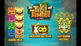Tiki Tumble Online Slot from Push Gaming with Nudging wilds