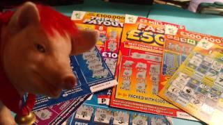 Scratchcards..TRIPLE PAYOUT..FAST 500..LUCKY LINES..RUBIK"S..FAST 200..250,000 Blue..PAYDAY..