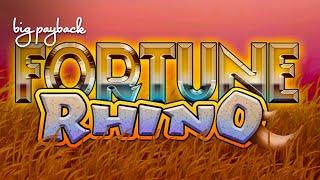 Fortune Rhino Slot - NICE SESSION, ALL FEATURES!