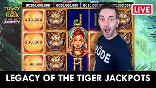 ⋆ Slots ⋆ LIVE on LEGACY OF THE TIGER on PlayChumba.com