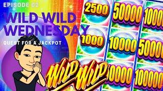 ⋆ Slots ⋆WILD WILD WEDNESDAY!⋆ Slots ⋆ QUEST FOR A JACKPOT [EP 02] ⋆ Slots ⋆ WILD WILD PEARL Slot Ma