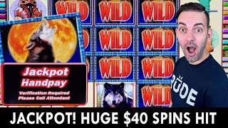 ⋆ Slots ⋆ MASSIVE COMEBACK with $40 Spins Line Up A Huge Jackpot Handpay!