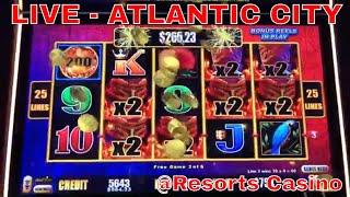 •LIVE from Atlantic City Casino - Brian Christopher Slots at RESORTS