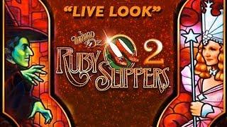WMS - Ruby Slippers 2 **LIVE LOOK** - Slot Machine Bonus
