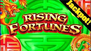 UNREAL!• MASSIVE JACKPOT HAND PAY On Rising Fortunes Slot Machine