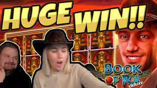 HUGE WIN!!! Book of Ra BIG WIN!! Gambling on Casino Games from CasinoDaddy