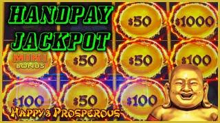 HIGH LIMIT Dragon Link Golden Century & Happy & Prosperous HANDPAY JACKPOT ⋆ Slots ⋆ $50 Bonus Round Slot