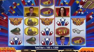 WONDER WOMAN Video Slot Casino Game with a "BIG WIN" PICK BONUS