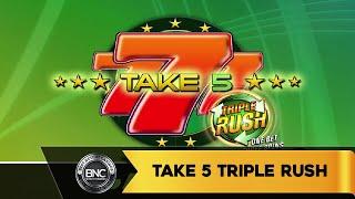 Take 5 Triple Rush lot by Gamomat