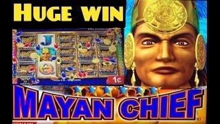 MAYAN CHIEF slot machine HUGE WIN!