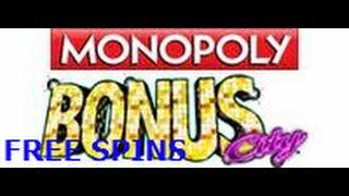 Monopoly Bonus City - WMS Slot Machine Bonus