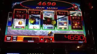 WMS-Snow Leopard Slot WIN - Harrah's Casino - Chester, PA