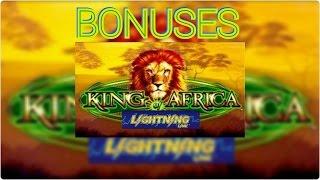 **KING OF AFRICA & LIGHTNING LINK** BONUSES | Neighbors WIN!