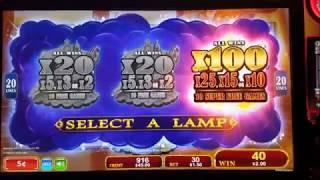 Lamp Of Destiny Slot Machine Bonus Win !! Live Play