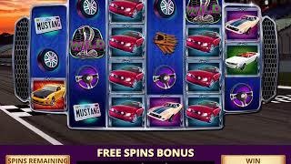 FORD MUSTANG Video Slot Casino Game with a FORD MUSTANG FREE SPIN BONUS