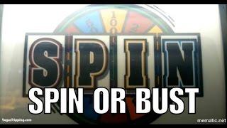 • Wheel of Fortune • Spin or Bust • Live Play/Slot Play •