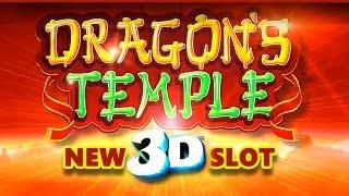 **NEW SLOT** - Dragon's Temple 3D Slot - NICE WIN! - Slot Machine Bonus