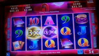 Gypsy Fire Slot Machine Bonus - BIG BET - 12 Free Games, Nice Win (#2)