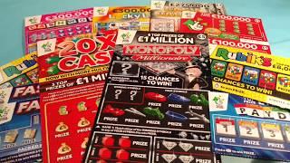 MONOPOLY Scratchcards..20x CASH..CASH WORD..LUCKY LINES..FAST 50..Etc
