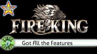 •️ New - Fire King slot machine, 2 Sessions All Bonus Features