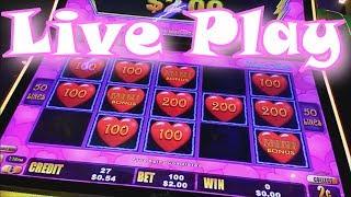 Big Win $2.00 Bonus Bet Great Video Live Play Heart Throb Episode 244 $$ Casino Adventures $$
