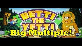 IGT - Betti The Yetti!  Over 100x!