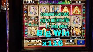 Cleopatra 2 Slot Machine Big Win Bonus •Retrigger Bonus•
