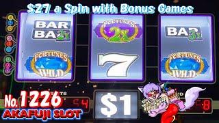 Persian Fortunes Slot Machine ① 3 Reel, 9 Lines @YAAMAVA Casino 赤富士スロット