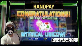 Caught the Unicow on max bet! Over 400 free spins! HANDPAY ⋆ Slots ⋆