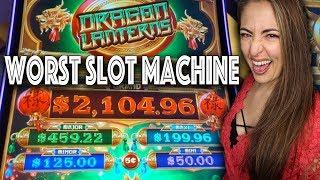 The WORST Slot Machine in Las Vegas!