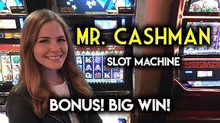 BIG WIN! MR CASHMAN! Slot Machine!