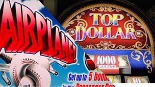 Top Dollar Slot and Airplane in Vegas with NorCal Slot Guy * What did we win ?