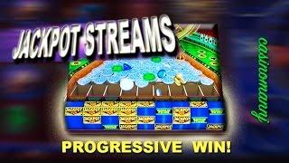 Jackpot Streams - PROGRESSIVE WIN - Slot Machine Bonus