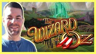 Wizard of Oz Slot Machine, Emerald City Bonus and Glinda x 2!!