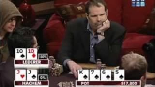 View On Poker -  Joe Hachem Teaches Howard Lederer A Thing Or Two About Poker