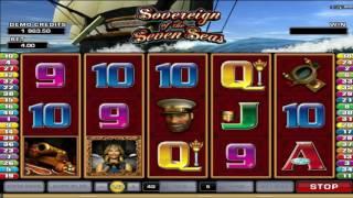 Free Sovereign of the Seven Seas Slot by Microgaming Video Preview | HEX