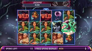 BIG BAD & LITTLE RED Video Slot Casino Game with a CHAMPAGNE FREE SPIN BONUS