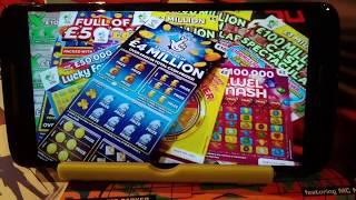 BIG £50.00 Scratchcard Game....includes BIG DADDY £10.oo..5xCASH..LUXURY LINES..and more