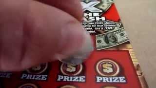 $5 Lottery Ticket - 25X the Cash - Illinois Instant Scratch Off Lottery Ticket Scratchcard