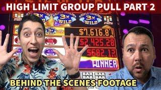 CRAZY High Limit GROUP PULL continues! MAX BETS & TONS of FUN