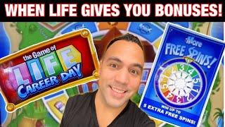 3 Game of Life Bonuses, up to MAX bet @ 300 nickels!!! ⋆ Slots ⋆ HiyEEE Retirement Island!! ⋆ Slots 