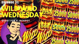 ⋆ Slots ⋆WILD WILD WEDNESDAY!⋆ Slots ⋆ QUEST FOR A JACKPOT [EP 21] ⋆ Slots ⋆ WILD WILD SAMURAI Slot 