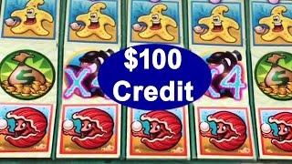 •$100 Credit Whales of Cash Slot Machine Jackpot Handpay Aristocrat, WMS | SiX Slot | SiX Slot • SiX